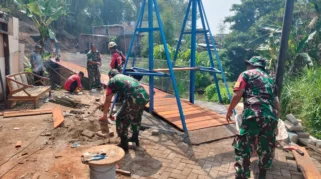 Pembangunan Jembatan Perintis di Sukodono Dorong Kelancaran Mobilitas Warga