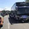 Pemotor Meninggal Dunia Usai Tertabrak Bus di Kalipuro Banyuwangi