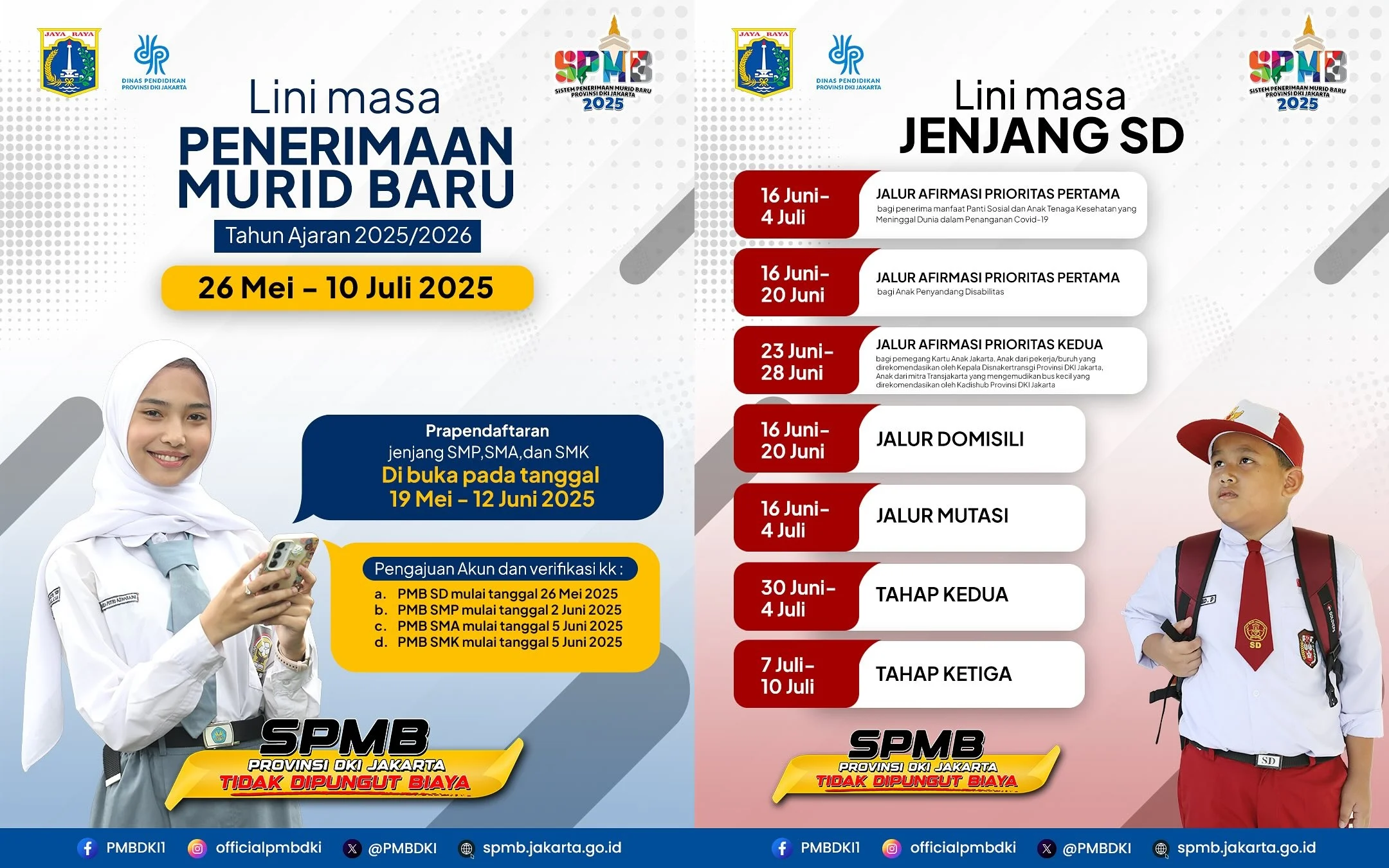 Pendaftaran Siswa Baru SPMB DKI Jakarta 2026 SMP, SMA, dan SMK: Jadwal dan Panduan Lengkap