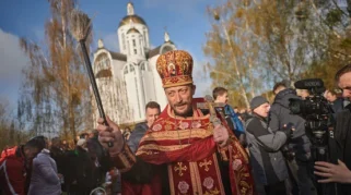 Pendeta Berkati Drone Tempur Ukraina Menjelang Paskah Ortodoks di Garis Depan Zaporizhzhia