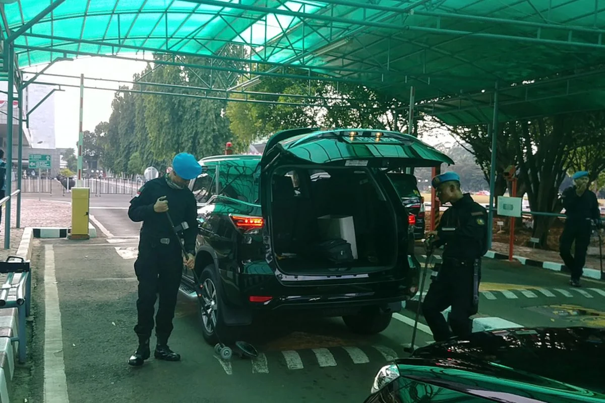 Pengamanan Kompleks Parlemen Diperketat Jelang Paripurna DPR Dihadiri Presiden