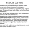 Pengawasan Ekspor Diperkuat untuk Jalankan Pasal 33 UUD 1945