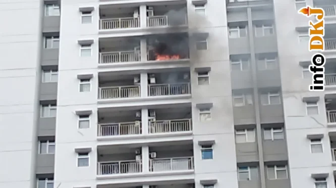 Penghuni Terdampak Kebakaran Apartemen Mediterania Diinapkan di Hotel Gratis