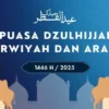 Pentingnya Doa dan Puasa Selama Dzulhijjah untuk Umat Islam