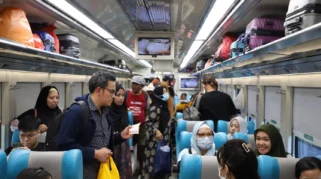 Penumpang Kereta Api Serayu Lintas Selatan Meningkat Menjadi 446.704 Orang di Awal 2026