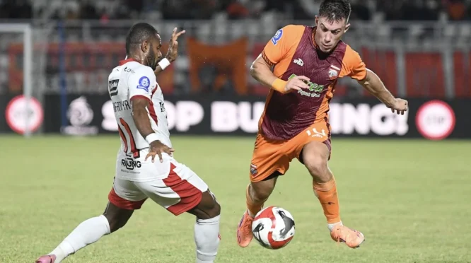 Peran Mariano Peralta dalam Laga Bali United vs Borneo FC di Liga 1
