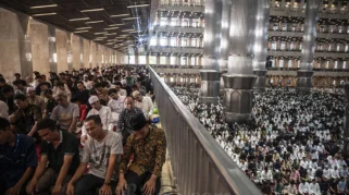 Perantau Bangka Belitung Rasakan Ramainya Salat Iduladha Pertama di Masjid Istiqlal Jakarta