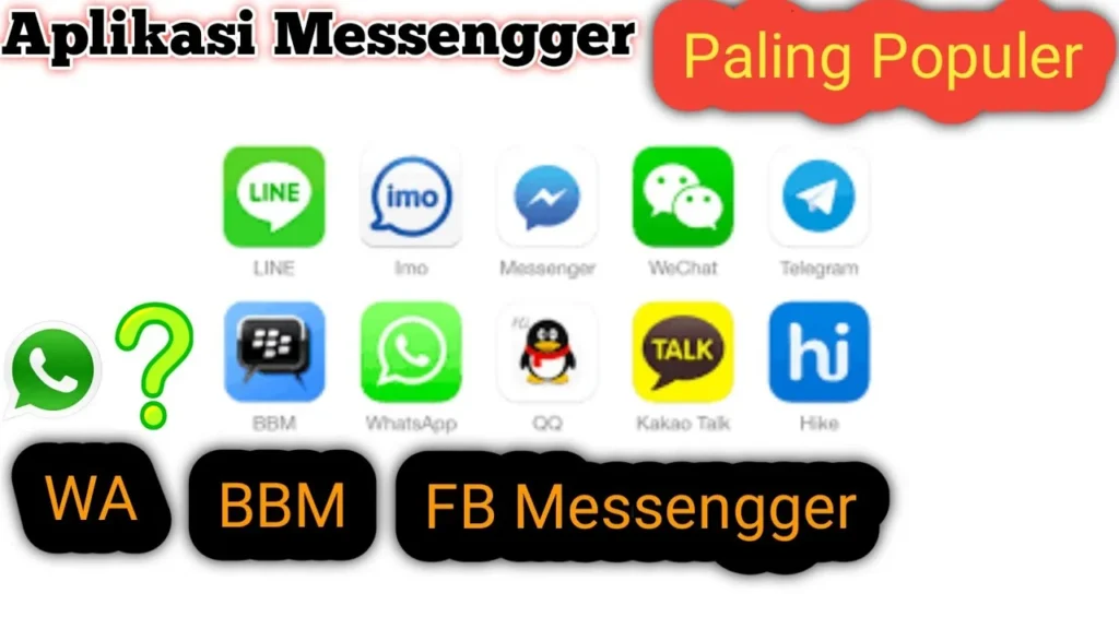 Perbandingan Aplikasi Messenger Populer di Android