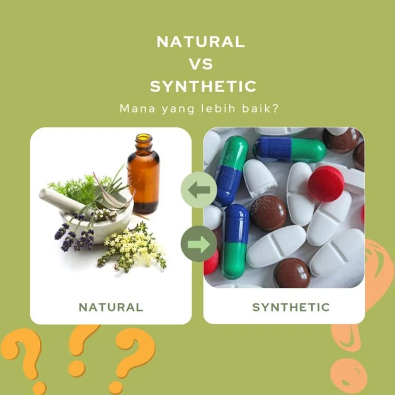 Perbandingan Bahan Alami vs. Bahan Kimia Sintetis