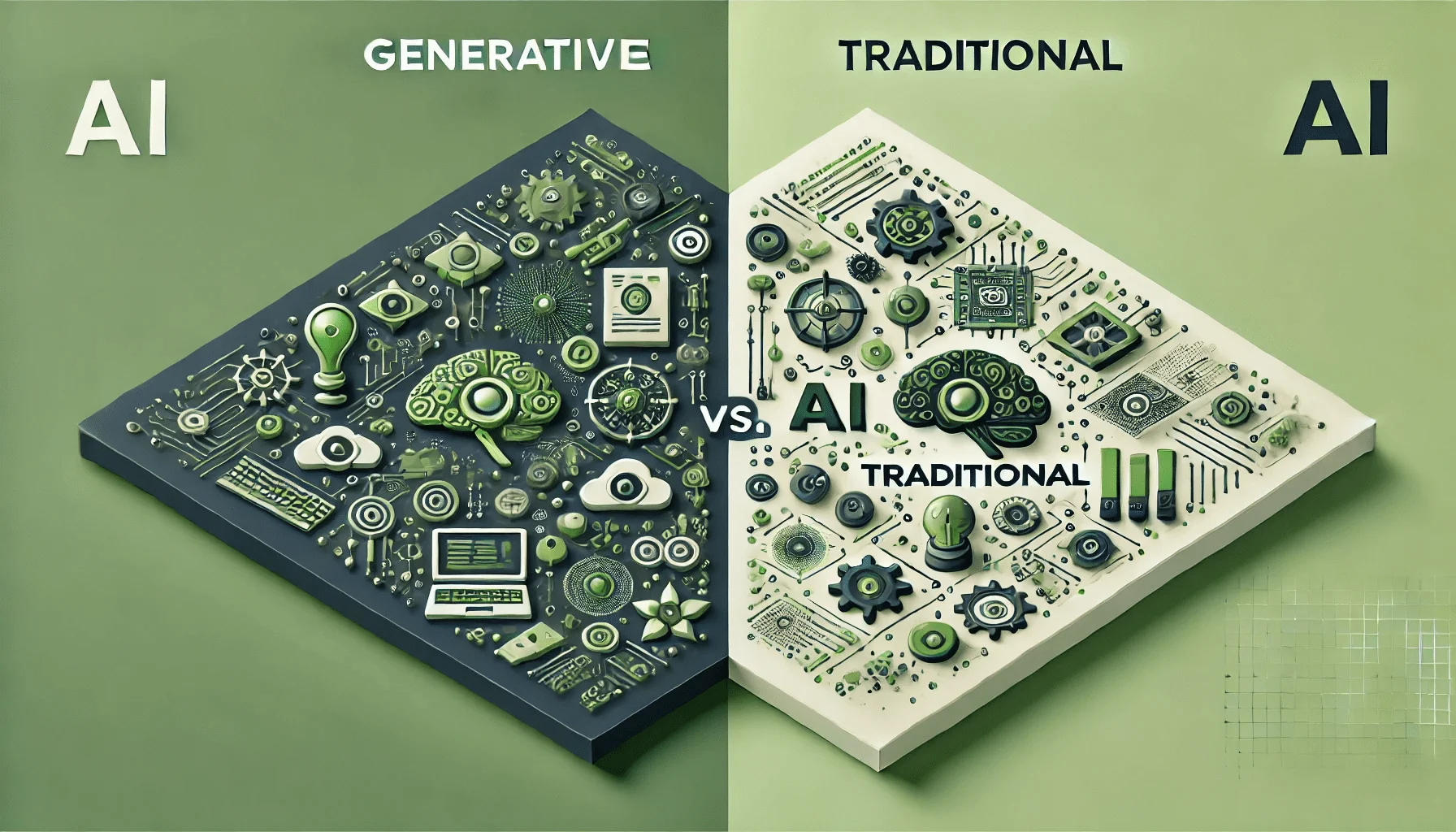 Perbandingan: Desain Tradisional vs. AI‑Assisted Design