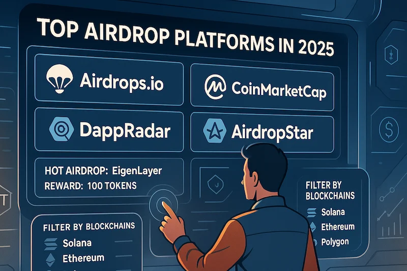 Perbandingan Platform Airdrop Populer