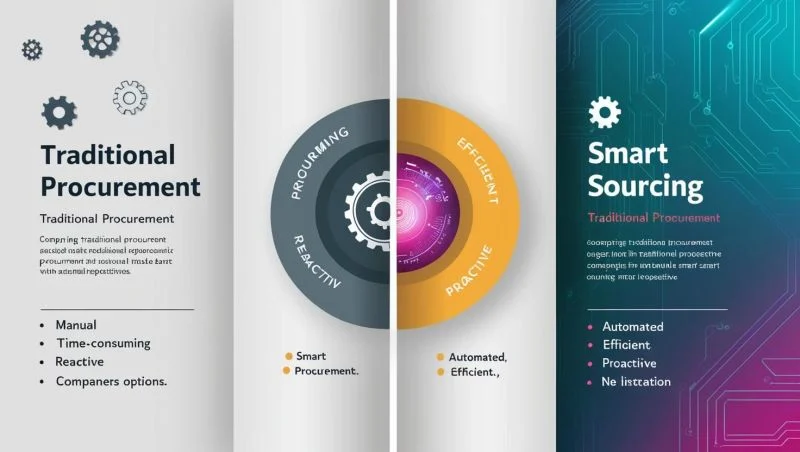 Perbandingan: Procurement Tradisional vs AI‑Enabled