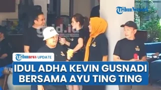 Perdana Kevin Gusnadi Terciduk Blak-Blakan Temani Ayu Ting Ting di Momen Idul Adha Bareng Keluarga
