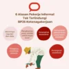 Perlindungan Sosial Pekerja Informal Masih Belum Menyesuaikan Perkembangan Dunia Kerja