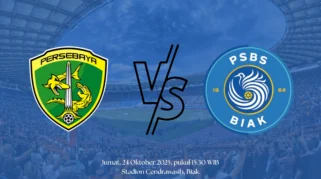 Persebaya 4-0 Hantam PSBS Biak, Kirim Lawan Degradasi ke Champioship