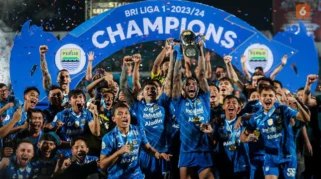 Persib Bandung Pastikan Gelar Juara Liga 1 dengan Raihan 18 Kemenangan dan 10 Seri