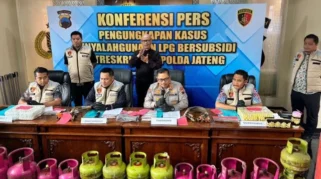 Polda Jateng Bongkar 53 Kasus BBM Ilegal dan LPG Bersubsidi, 60 Tersangka Diamankan