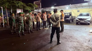 Polisi dan Forkopimcam Lumajang Tingkatkan Patroli Antisipasi Gangguan Kamtibmas