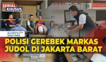 Polisi Gerebek Markas Judi Online Internasional di Jakarta Barat