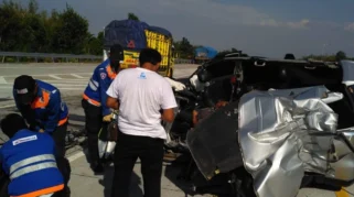 Polisi Ungkap Sopir Mengantuk Jadi Penyebab Kecelakaan Mobil Gus Hilman di Tol Paspro