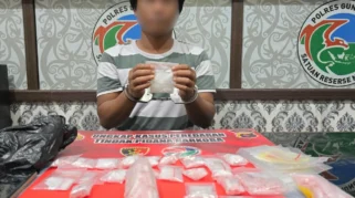 Polres Gresik Bongkar Jaringan Pengedar Sabu, Amankan 23 Paket Narkoba Siap Edar