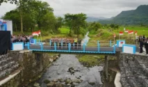 Polres Magetan Revitalisasi Jembatan Mangge, Wujudkan Jembatan Merah Putih Presisi untuk Masyarakat