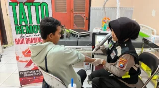 Polres Situbondo Gelar Bakti Sosial Donor Darah dan Hapus Tato Gratis Sambut Hari Bhayangkara ke-80