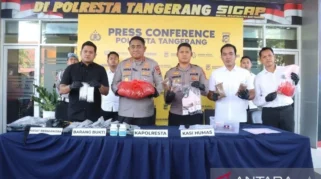 Polresta Tangerang Bongkar Jaringan Narkoba Sintetis dengan Modus Pemesanan Lewat Medsos