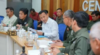 Polri Perkuat Mitigasi Karhutla Sumatera Selatan Hadapi El Nino 2026 Lewat Dialog Lintas Sektor