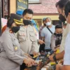 Polsek Lumajang Kota Lakukan Pengecekan Senjata Api Dinas