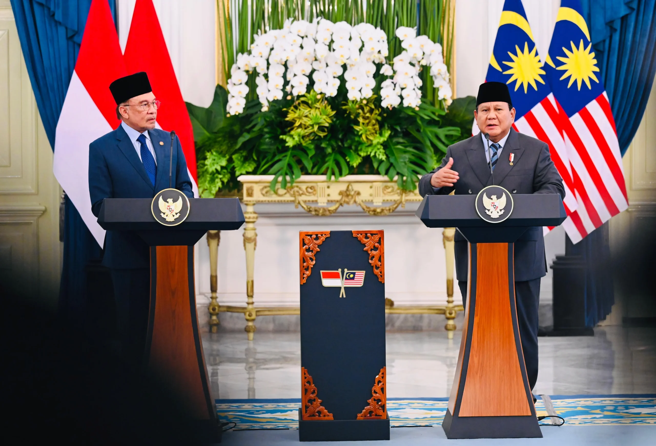 Prabowo dan Macron Sepakat Dukung Solusi Dua Negara untuk Palestina