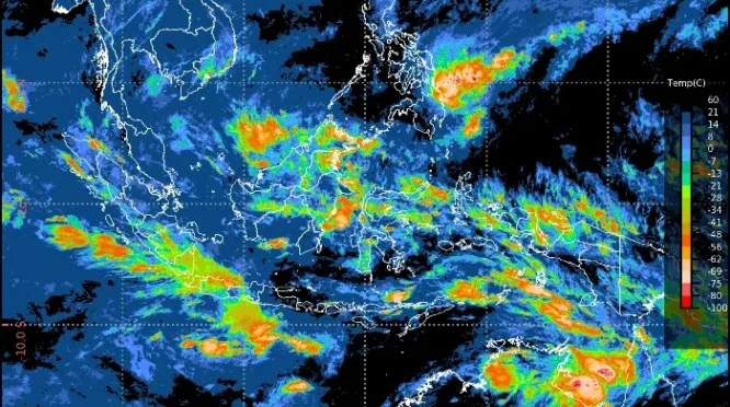 Prakiraan Cuaca Ibu Kota Provinsi di Indonesia Pada 22 Mei 2026