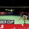 Prediksi Final Thomas & Uber Cup 2026: China Hadapi Prancis dan Korea Selatan