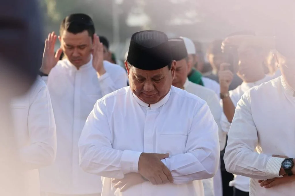 Presiden Prabowo Gelar Salat Iduladha Bersama Diaspora Indonesia di Paris