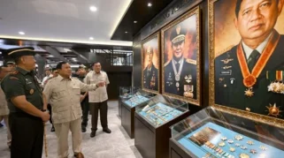 Presiden Prabowo Resmikan Renovasi Museum Seskoad di Bandung