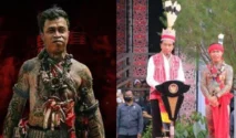Profil Panglima Jilah, Pemimpin Pasukan Merah yang Ajak Jokowi Main Film Kolosal Dayak
