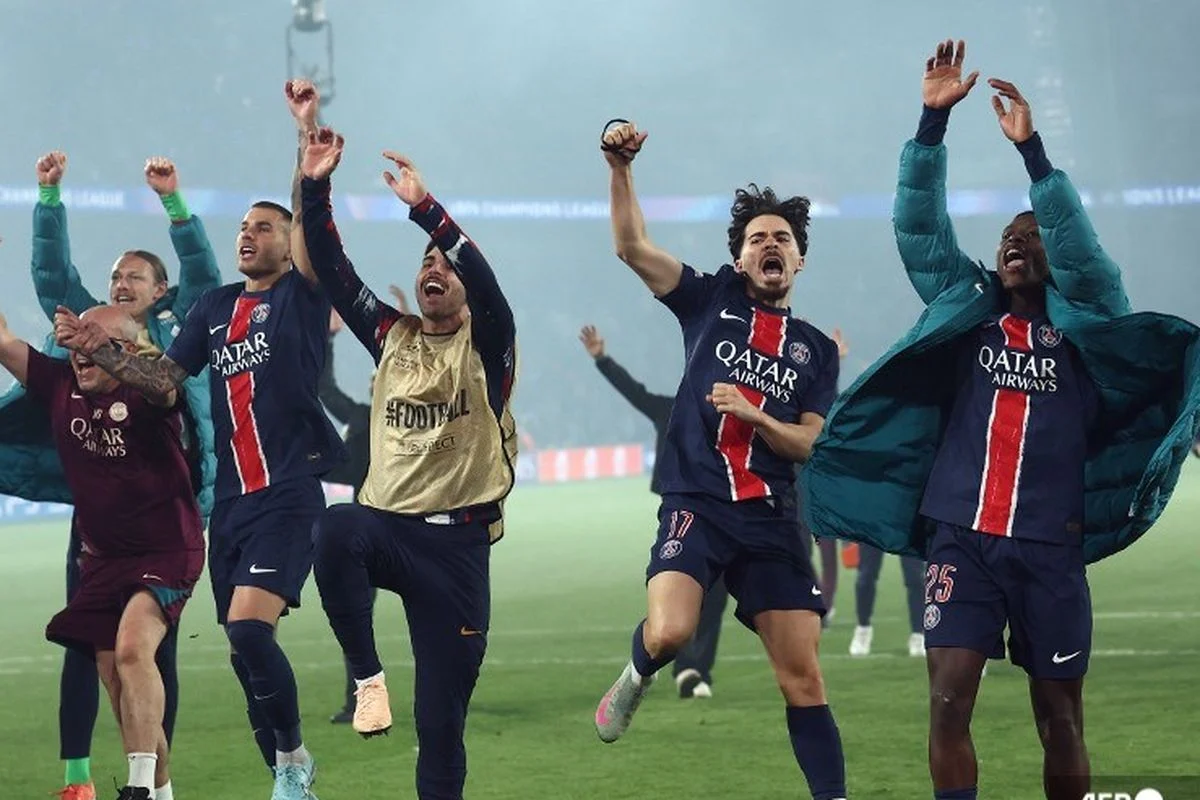 PSG dan Arsenal Berbagi Poin di Final Liga Champions, Barcola Tampilkan Aksi Menarik