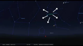 Puncak Hujan Meteor Eta Aquariids 2026 Terganggu Cahaya Bulan, Tips Mengamati di Indonesia