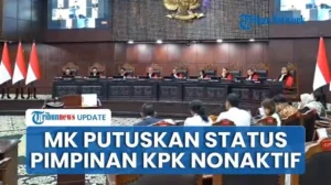 Putusan MK: Pimpinan KPK Bisa Kembali ke Profesi Asal Usai Jabatan Berakhir