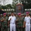 Raffi Ahmad Kunjungi Pasukan Marinir 1 di Cilandak