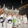 Ratusan Jemaah Calon Haji Bondowoso Kloter 85 dan 86 Berangkat ke Asrama Haji Surabaya