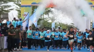 Ratusan Pelari Meriahkan Sukabumi Run Fest di HUT ke-112 Kota Sukabumi