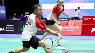 Rehan/Gloria Tersingkir di Babak 32 Besar Singapore Open 2026