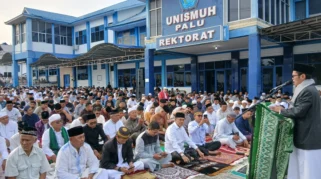 Ribuan Jamaah Memadati Halaman Rektorat UNS untuk Salat Iduladha 1447 H