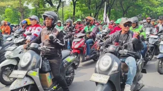 Ribuan Pengemudi Ojol di Jatim Bersiap Gelar Demo Besar di Surabaya Tuntut Regulasi Transportasi Online