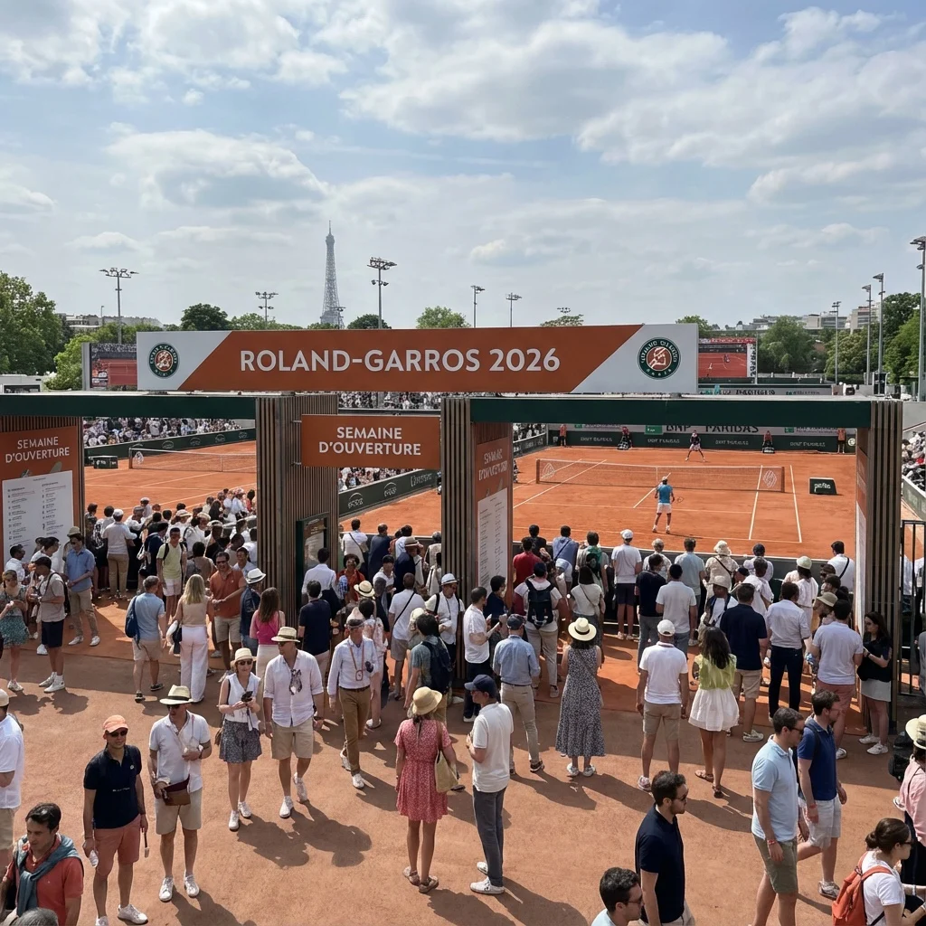 Roland Garros 2026: Panas Ekstrem dan Kejutan di Putaran Pertama French Open