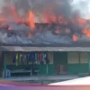 Rumah Warga di Temayang Bojonegoro Terbakar Diduga Akibat Korsleting Listrik