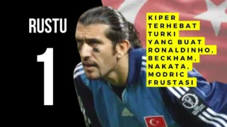 Rustu Recber, Legenda Kiper Turki yang Mewarnai Piala Turki 2002 dengan Cat Hitam