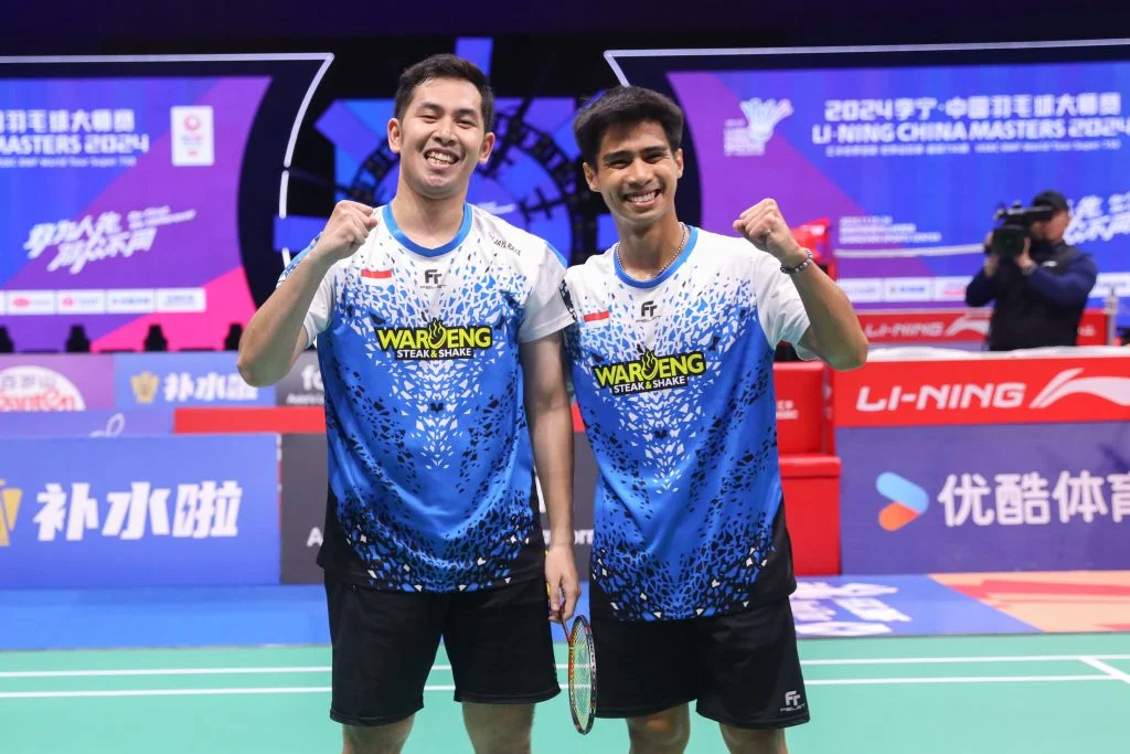 Sabar Karyaman Gutama dan Moh Reza Pahlevi Melaju ke 16 Besar Singapore Open 2026