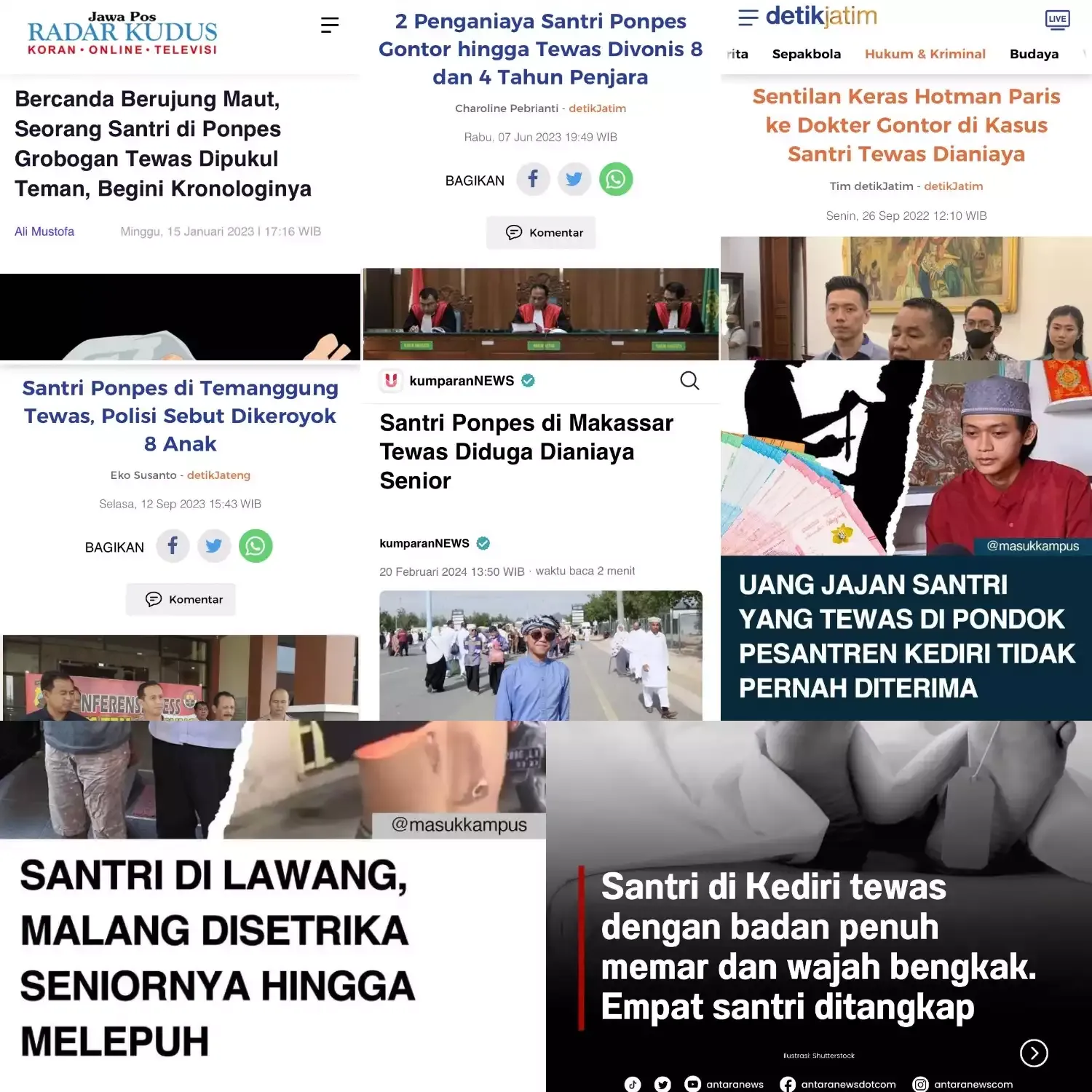 SAKA Pesantren Desak Penegakan Hukum atas Kasus Kekerasan di Pesantren Pati